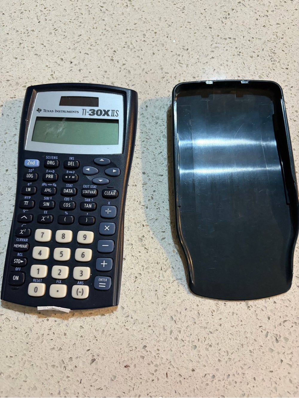 Texas Instruments TI-30X IIS Black Scientific Calculator with Slide Cover